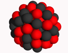 Ball-shaped atomic nucleus